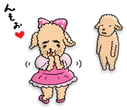 Happy days of Toy Poodle Part3 sticker #11023478