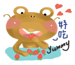 A little tree bark fairy call Mu-P sticker #11023529