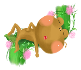 A little tree bark fairy call Mu-P sticker #11023551