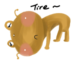 A little tree bark fairy call Mu-P sticker #11023556