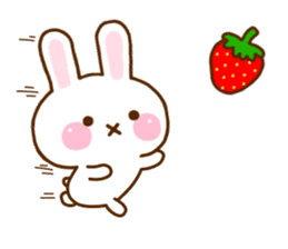 Rabbit Strawberry 9 sticker #11024521