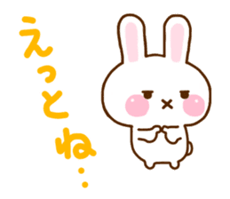 Rabbit Strawberry 9 sticker #11024546