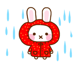 Rabbit Strawberry 9 sticker #11024554