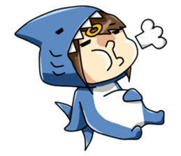 Shark's expressions NO.2 sticker #11024726