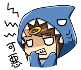 Shark's expressions NO.2 sticker #11024740