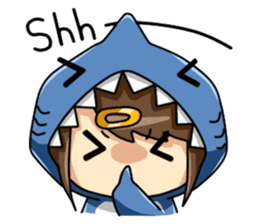 Shark's expressions NO.2 sticker #11024743