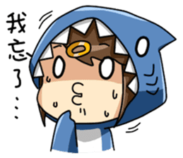 Shark's expressions NO.2 sticker #11024758