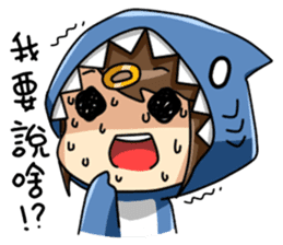 Shark's expressions NO.2 sticker #11024759