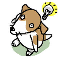 Jack dog 3 sticker #11024960