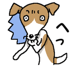 Jack dog 3 sticker #11024971