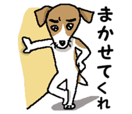 Jack dog 3 sticker #11024972
