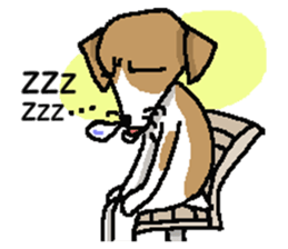 Jack dog 3 sticker #11024990