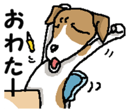 Jack dog 3 sticker #11024995