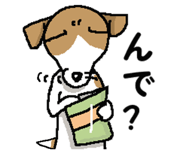 Jack dog 3 sticker #11024998