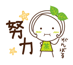 Uji Matcha born of Machako go to Taiwan. sticker #11025207