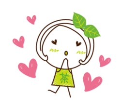 Uji Matcha born of Machako go to Taiwan. sticker #11025229