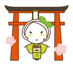 Uji Matcha born of Machako go to Taiwan. sticker #11025233