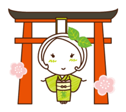 Uji Matcha born of Machako go to Taiwan. sticker #11025233