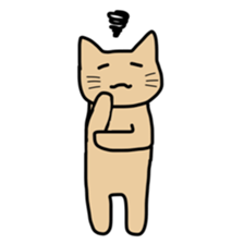 Chillin cat with Mouse sticker #11025783