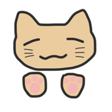 Chillin cat with Mouse sticker #11025794