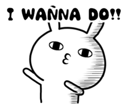 The loose rabbit 2 sticker #11025934