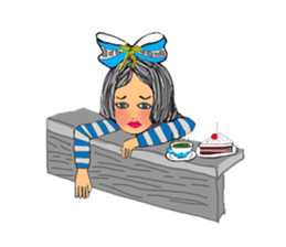 Vivian Fashion in Farm sticker #11026203