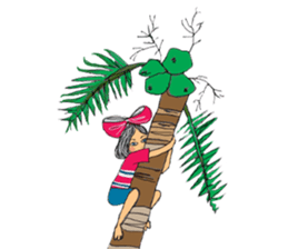 Vivian Fashion in Farm sticker #11026218