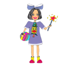 Vivian Fashion in Farm sticker #11026224