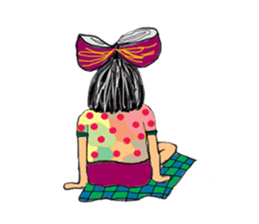 Vivian Fashion in Farm sticker #11026230