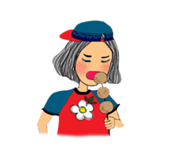 Vivian Fashion in Farm sticker #11026239