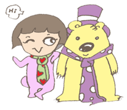 Little Dragon Gril-part2 sticker #11026640