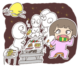 Little Dragon Gril-part2 sticker #11026641