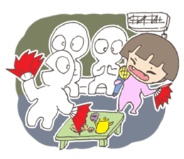 Little Dragon Gril-part2 sticker #11026642