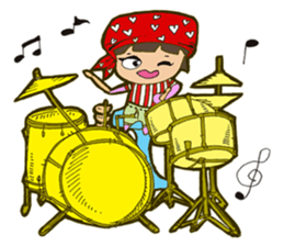 Little Dragon Gril-part2 sticker #11026644