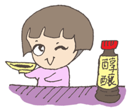 Little Dragon Gril-part2 sticker #11026646