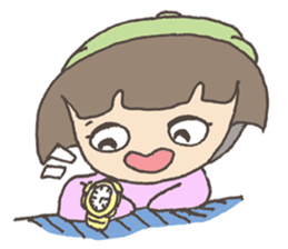 Little Dragon Gril-part2 sticker #11026652