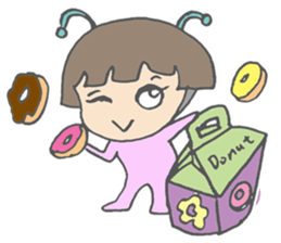 Little Dragon Gril-part2 sticker #11026655