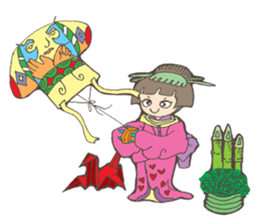 Little Dragon Gril-part2 sticker #11026657