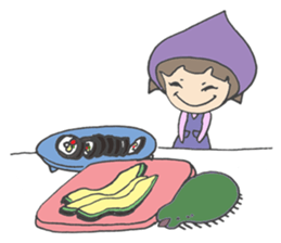 Little Dragon Gril-part2 sticker #11026667