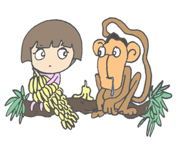 Little Dragon Gril-part2 sticker #11026669