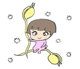 Little Dragon Gril-part2 sticker #11026671