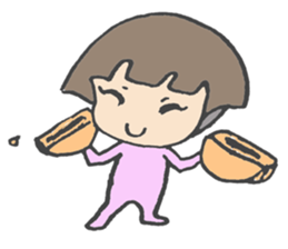 Little Dragon Gril-part2 sticker #11026673