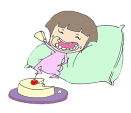 Little Dragon Gril-part2 sticker #11026674