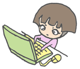 Little Dragon Gril-part2 sticker #11026676