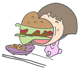 Little Dragon Gril-part2 sticker #11026678