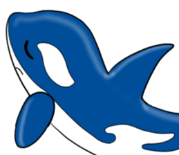 Killer whale sticker #11027603