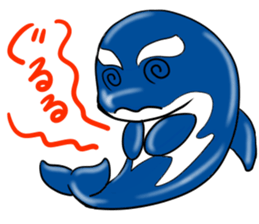 Killer whale sticker #11027614