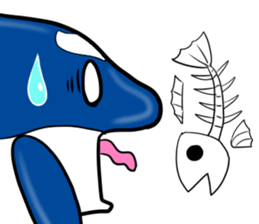 Killer whale sticker #11027619