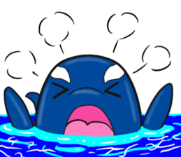 Killer whale sticker #11027621