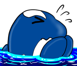 Killer whale sticker #11027622